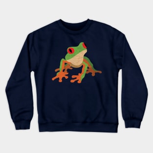 Red Eyed Tree Frog Crewneck Sweatshirt